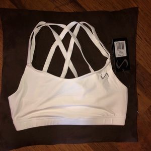 TLF Bound Bra with Criss-Cross Strappy Back